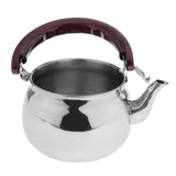 Maxbell Outdoor Camping Stainless Steel Whistling Kettle Kitchen Tea Pot Silver 1.8L - Aladdin Shoppers