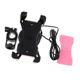 Maxbell Outdoor Universal Cell Phone Holder for Motorcycle Bicycle Bike Holder Pink - Aladdin Shoppers