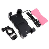 Maxbell Outdoor Universal Cell Phone Holder for Motorcycle Bicycle Bike Holder Pink - Aladdin Shoppers