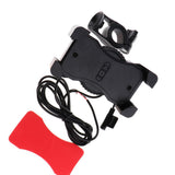 Maxbell Outdoor Universal Cell Phone Holder for Motorcycle Bicycle Bike Holder Red - Aladdin Shoppers