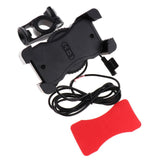 Maxbell Outdoor Universal Cell Phone Holder for Motorcycle Bicycle Bike Holder Red - Aladdin Shoppers