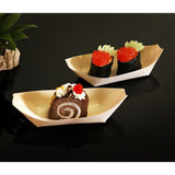 Maxbell Pack 50 Paper Food Tray Fast Food Tray Disposable Food Serving Boat 6x4cm - Aladdin Shoppers