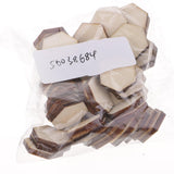 Maxbell Pack of 54 Hexagon Natural Wood Crafts - Aladdin Shoppers