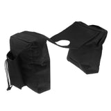 Maxbell Pair Black Motorcycle ATV Saddle Bags Storage Waterproof - Aladdin Shoppers