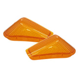 Maxbell Pair Front Left & Right Turn Signal Indicator Light Lens for Kawasaki ZZR250 - Aladdin Shoppers