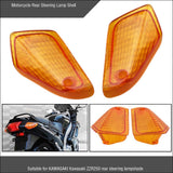 Maxbell Pair Rear Left & Right Turn Signal Indicator Light Lens for Kawasaki ZZR250