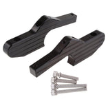 Maxbell Passenger Foot Peg Extensions Extended Footpegs for Vespa GTS 300ie Black - Aladdin Shoppers