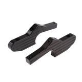 Maxbell Passenger Foot Peg Extensions Extended Footpegs for Vespa GTS 300ie Black - Aladdin Shoppers