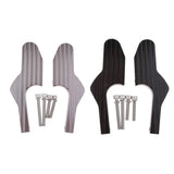 Maxbell Passenger Foot Peg Extensions Extended Footpegs for Vespa GTS 300ie Black - Aladdin Shoppers