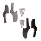 Maxbell Passenger Foot Peg Extensions Extended Footpegs for Vespa GTS 300ie Black - Aladdin Shoppers