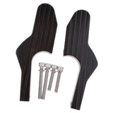 Maxbell Passenger Foot Peg Extensions Extended Footpegs for Vespa GTS 300ie Black - Aladdin Shoppers