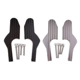 Maxbell Passenger Foot Peg Extensions Extended Footpegs for Vespa GTS 300ie Black - Aladdin Shoppers