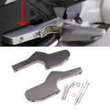 Maxbell Passenger Foot Peg Extensions Extended Footpegs for Vespa GTS 300ie Titanium - Aladdin Shoppers