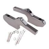 Maxbell Passenger Foot Peg Extensions Extended Footpegs for Vespa GTS 300ie Titanium - Aladdin Shoppers