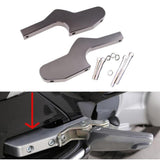 Maxbell Passenger Foot Peg Extensions Extended Footpegs for Vespa GTS 300ie Titanium - Aladdin Shoppers
