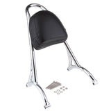 Maxbell Passenger Sissy Bar Backrest for Harley Sportster XL 883 1200 04-16 Chromed - Aladdin Shoppers