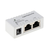 Maxbell Passive PoE Injector Power Over Ethernet-RJ45 Data to RJ45 PoE - White - Aladdin Shoppers