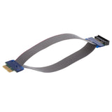 Maxbell PCI-E 1X Riser Card Extender Cable Ribbon Flexible Cables Adapter Cord - Aladdin Shoppers