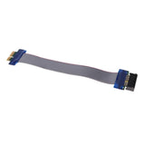 Maxbell PCI-E 1X Riser Card Extender Cable Ribbon Flexible Cables Adapter Cord - Aladdin Shoppers