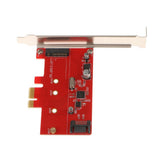 Maxbell PCI-E Express2.0 to NGFF M.2 B Key SSD&SATAIII Combo Adapter Converter Red - Aladdin Shoppers
