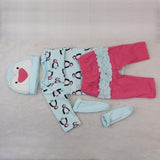 Maxbell Penguins Romper Pants Hat Socks Set for 22''-23'' Reborn Baby Girl Doll - Aladdin Shoppers