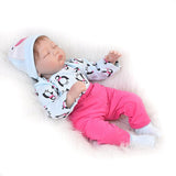 Maxbell Penguins Romper Pants Hat Socks Set for 22''-23'' Reborn Baby Girl Doll - Aladdin Shoppers