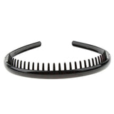 Maxbell Phenovo Zigzag Hair Band Toothed Headband Women Men Girls Hair Accessory Black - Aladdin Shoppers