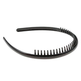 Maxbell Phenovo Zigzag Hair Band Toothed Headband Women Men Girls Hair Accessory Black - Aladdin Shoppers