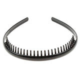Maxbell Phenovo Zigzag Hair Band Toothed Headband Women Men Girls Hair Accessory Black - Aladdin Shoppers