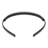 Maxbell Phenovo Zigzag Hair Band Toothed Headband Women Men Girls Hair Accessory Black - Aladdin Shoppers