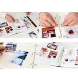 Maxbell Photo Album 100 Pages DIY Family Scrapbook Supplies Great for Craft Paper, Wedding, Anniversary, Travel Memory Photo Storage Book B - Aladdin Shoppers