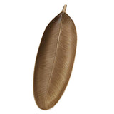 Maxbell Pineapple Leaf Shape Wooden Dessert Serving Tray Fruit Dessert Leaf_S - Aladdin Shoppers