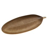 Maxbell Pineapple Leaf Shape Wooden Dessert Serving Tray Fruit Dessert Leaf_S - Aladdin Shoppers