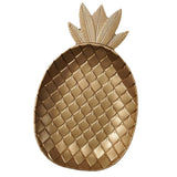 Maxbell Pineapple Leaf Shape Wooden Dessert Serving Tray Fruit Dessert Pineapple_L - Aladdin Shoppers