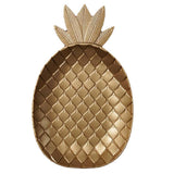 Maxbell Pineapple Leaf Shape Wooden Dessert Serving Tray Fruit Dessert Pineapple_L - Aladdin Shoppers
