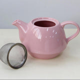 Maxbell Pink Ceramic Pot &Cup Teapot Set for Woman - Aladdin Shoppers
