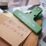 Maxbell Plastic Bill Food Bag Sealing Clip Food Storage Sealer Neatly Patency -GREEN - Aladdin Shoppers