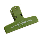 Maxbell Plastic Bill Food Bag Sealing Clip Food Storage Sealer Neatly Patency -GREEN - Aladdin Shoppers