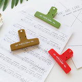Maxbell Plastic Bill Food Bag Sealing Clip Food Storage Sealer Neatly Patency -RED - Aladdin Shoppers