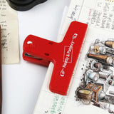 Maxbell Plastic Bill Food Bag Sealing Clip Food Storage Sealer Neatly Patency -RED - Aladdin Shoppers