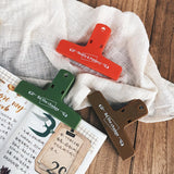 Maxbell Plastic Bill Food Bag Sealing Clip Food Storage Sealer Neatly Patency -RED - Aladdin Shoppers