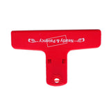 Maxbell Plastic Bill Food Bag Sealing Clip Food Storage Sealer Neatly Patency -RED - Aladdin Shoppers