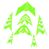 Maxbell Plastic Body Kit Set for HONDA XR 50 CRF50 125 Fender SSR SDG 107 Pit Bike Green - Aladdin Shoppers