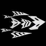 Maxbell Plastic Body Kit Set for HONDA XR 50 CRF50 125 Fender SSR SDG 107 Pit Bike White - Aladdin Shoppers