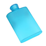 Maxbell Plastic Hip Liquor Whiskey Alcohol Flask Cap Pocket Water Bottle Blue - Aladdin Shoppers