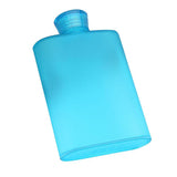 Maxbell Plastic Hip Liquor Whiskey Alcohol Flask Cap Pocket Water Bottle Blue - Aladdin Shoppers