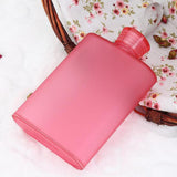 Maxbell Plastic Hip Liquor Whiskey Alcohol Flask Cap Pocket Water Bottle Red - Aladdin Shoppers