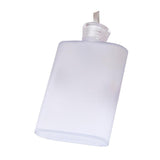 Maxbell Plastic Hip Liquor Whiskey Alcohol Flask Cap Pocket Water Bottle White - Aladdin Shoppers