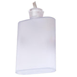 Maxbell Plastic Hip Liquor Whiskey Alcohol Flask Cap Pocket Water Bottle White - Aladdin Shoppers