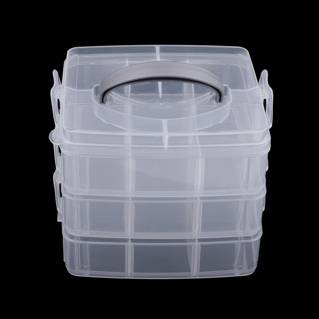 Maxbell Plastic Organizer Container Storage Box For Jewelry Beads Earring Container Tool Fishing Hook Small Accessories - Aladdin Shoppers